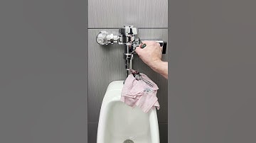 #FlushometerRetrofit #Changing a Manual Flushometer to a Side Mount Sensor