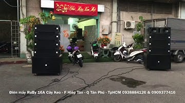 Dàn âm thanh line array 25cm Neodymium 0938884126