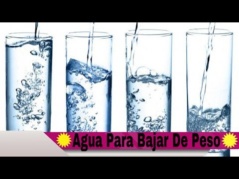 Cuanta Agua Debo Tomar Para Bajar De Peso Youtube