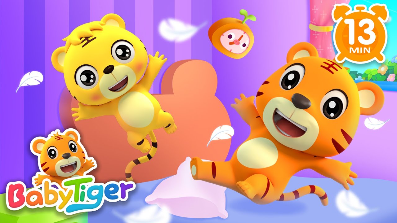 Ten In The Bed + More Kids Songs & Nursery Rhymes - Baby Tiger - YouTube
