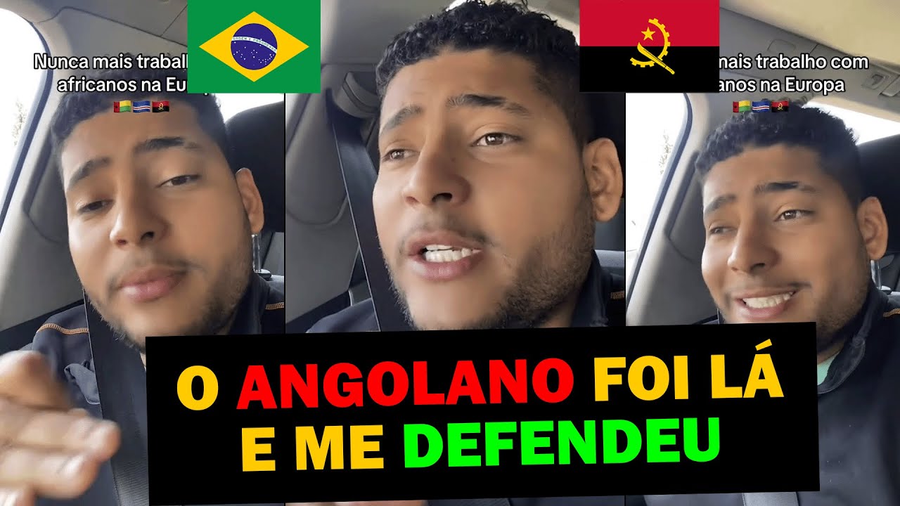 ANGOLANO DEFENDE BRASILEIRO NA EUROPA E BRASILEIRO FICA ESPANTADO - YouTube