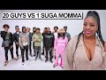 20 men vs 1 suga momma