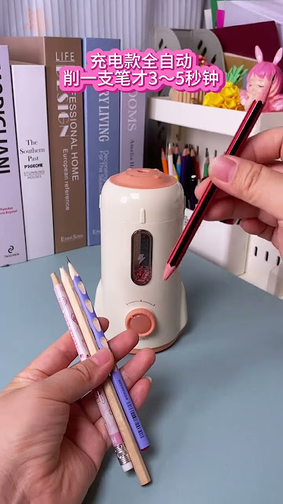 Deli fully automatic pencil sharpener can sharpen regular pencils, freeing your hands, safe and