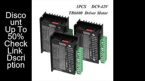 Stepper Motor Driver TB6600 Upgrade Nema 23 Nema17 4A DC9-42V For NEMA23 Motor CNC Router Controller