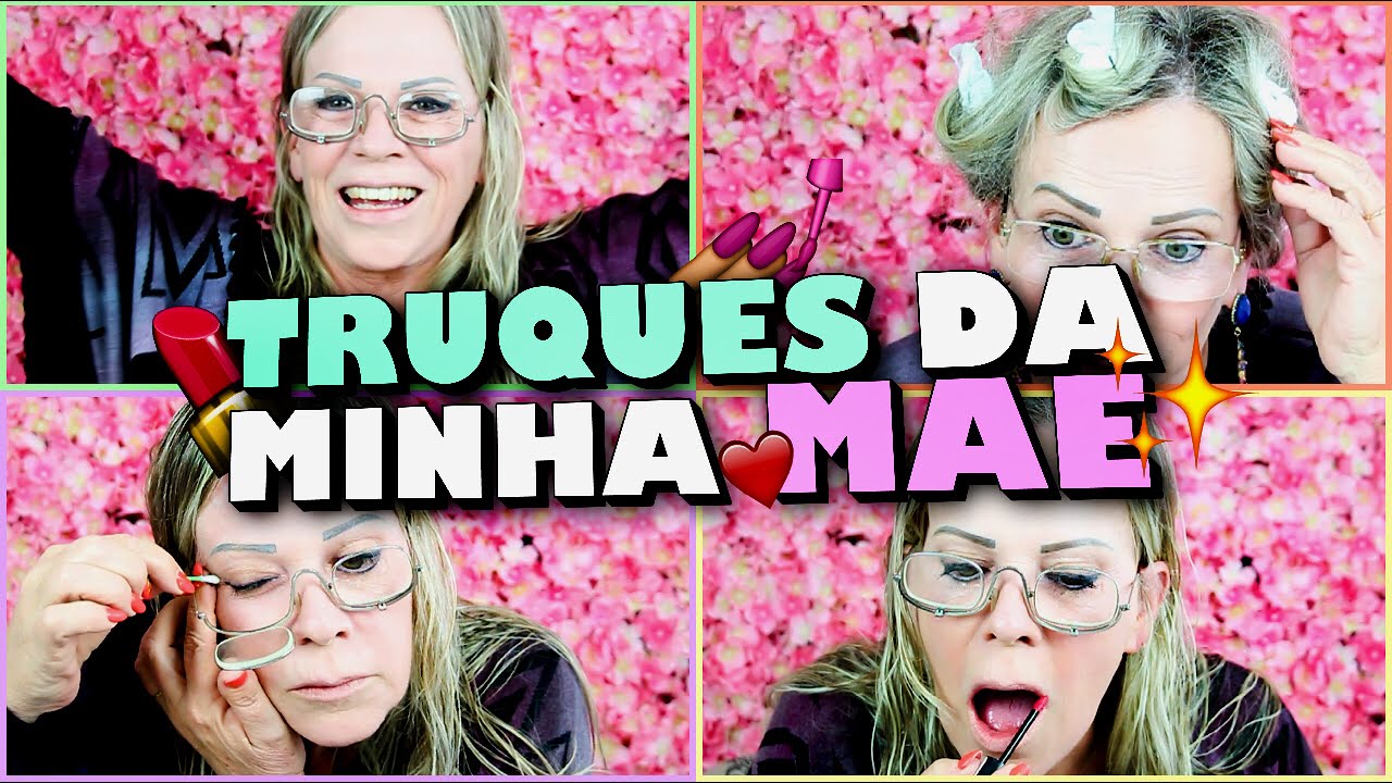 TRUQUES DE MAKE DA MINHA MÃE | Amanda Domenico