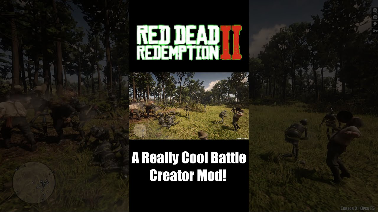 Red Dead Redemption 2 - Awesome Battle Creator Mod 
