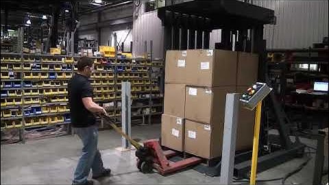 Wulftec Pallet handling solutions / Pallet Inverter