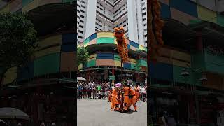 Five Footway Festival 2025 | Nam Sieng Lion Dance | Chinatown, Singapore