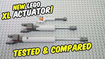 NEW LEGO XL Linear Actuator: How Good Is It?