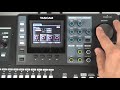 Tascam dp32sd  dp24sd  effects routing