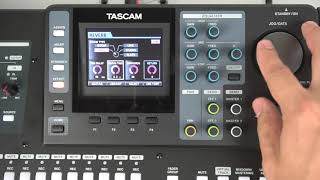 TASCAM DP-32SD & DP-24SD | Effects Routing
