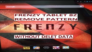 FRENZY TABLET FT8Z REMOVE PATTERN WITHOUT DELET DATA screenshot 3