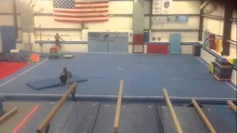 1 and 1/2 twisting back layout on floor