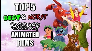 Jambareeqi's Top 5 Best \& Worst Disney Animated Films