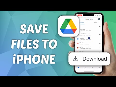 How to Save Google Drive Files on iPhone
