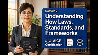 Mastering AIGP Domain 2: Understanding How Laws, Standards, and Frameworks
