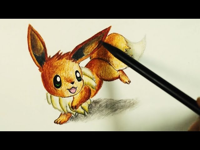 Eevee Evolution Drawing (Umbreon, Espeon, Sylveon, Leafeon, Glaceon) (Shin  Art) 