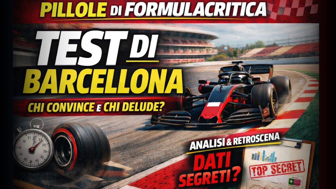 Pillole di Formulacritica - I test di Barcellona - YouTube