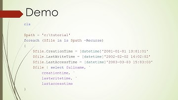 PowerShell 07: Turn touch utility into a function