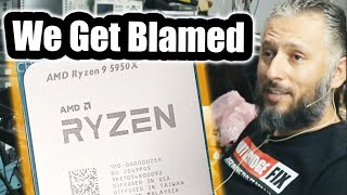 Ryzen 9 Damaged CPU. Is it fixable?. Bonus Atari Board