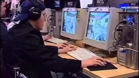 WCG 2003 COUNTER STRIKE ABC NEWS FOOTAGE