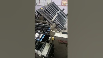 paper folding machine book binding #shorts!