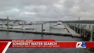Search for missing man in the Taunton River suspended for the evening