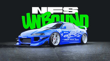 NFS Unbound - 1999 Mitsubishi Eclipse GSX (Max Build S+) | Customisation & Test Drive