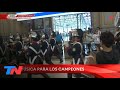 LA COPA SE FESTEJA EN TODOS LADOS: &quot;Muchachos...&quot; Versión militar en la estación Constitución