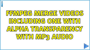ffmpeg merge videos including one with alpha transparency with mp3 audio