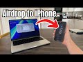 How to Airdrop a Photo From Macbook to iPhone
