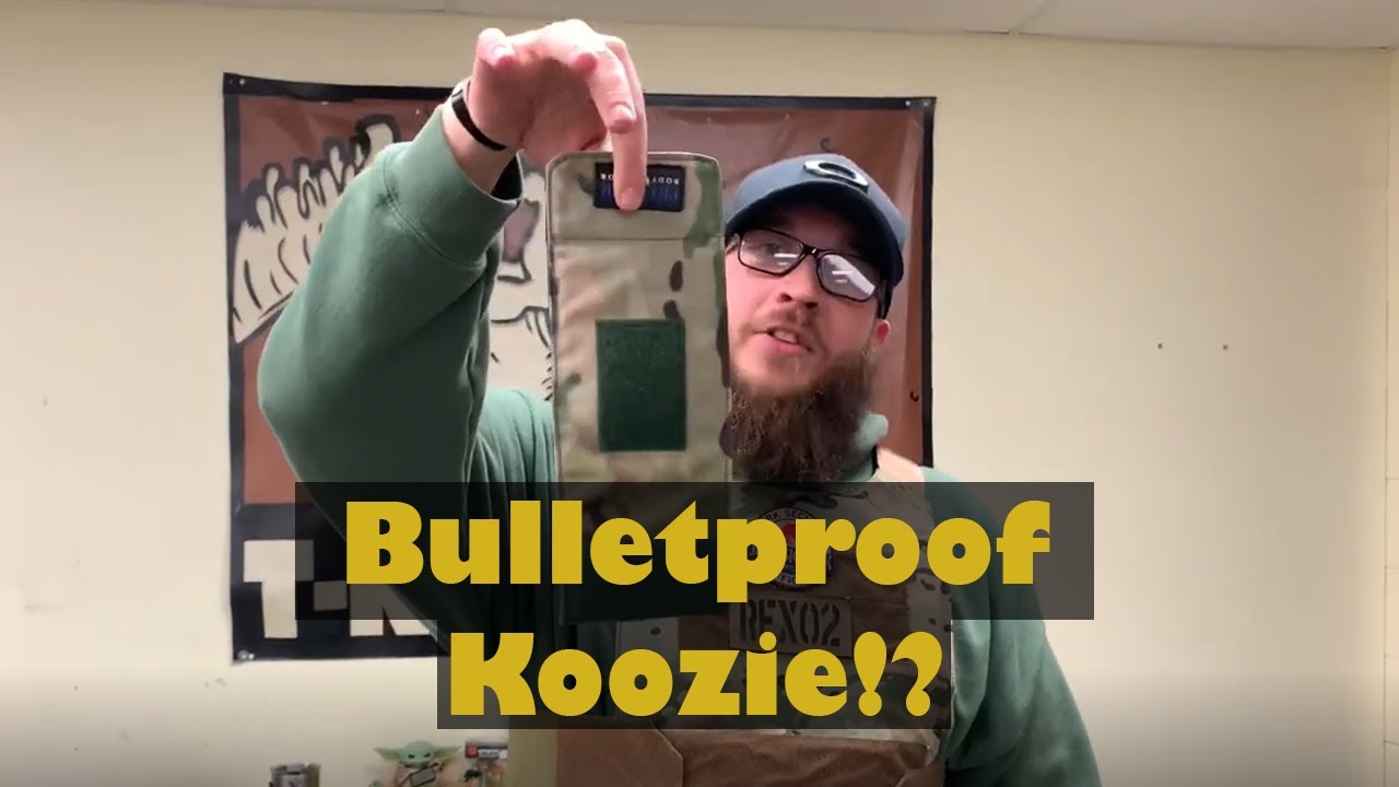 Bulletproof Koozie!? YouTube