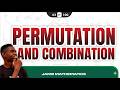 JAMB Maths 63 - Permutation and Combination - UTME Maths Tutorial