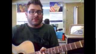 How to play "The Wanderer" by Dion on acoustic guitar chords