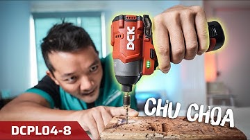 Máy Vặn Vít CỰC GỌN Mà Mạnh Bất Ngờ - DCK KDPL04-8
