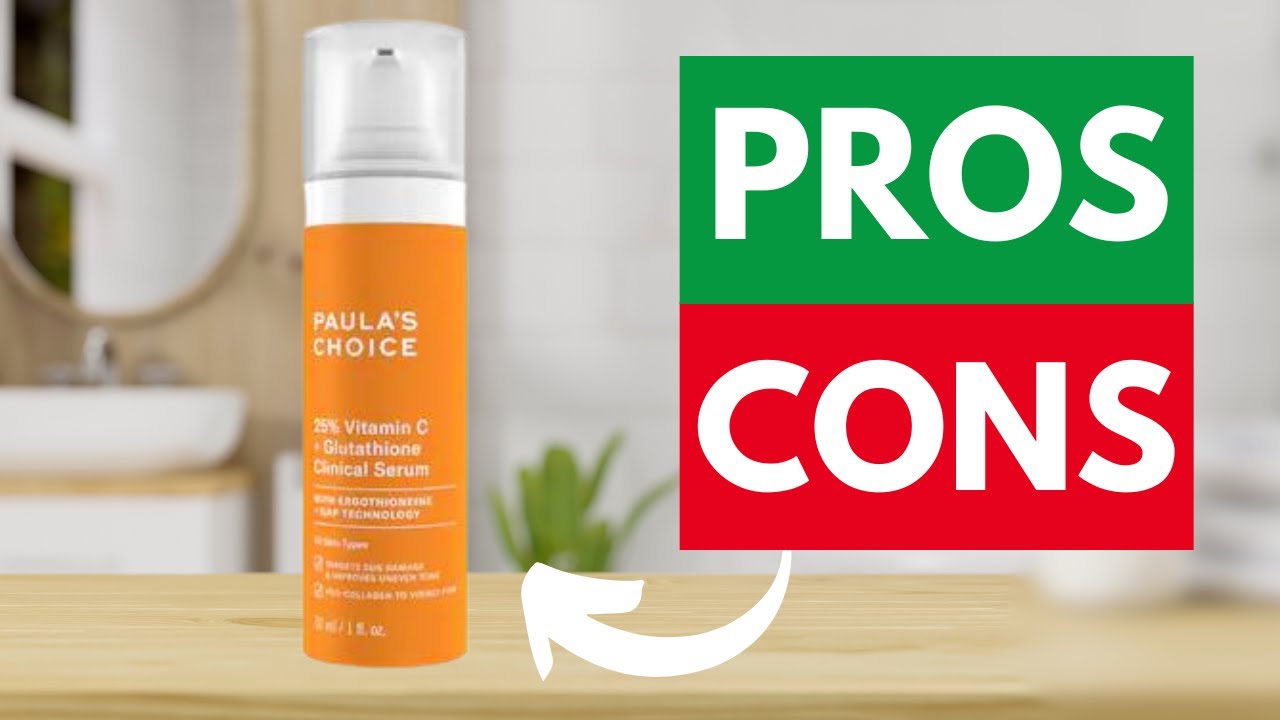video PAULA’S CHOICE Clinical 25% Vitamin C + Glutathione Serum