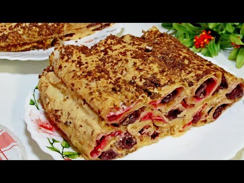 Торт за 20 минут, без выпечки! РАЙСКОЕ ВИШНЁВОЕ НАСЛАЖДЕНИЕ! \ Cake in 20 minutes