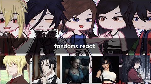 FANDOMS REACT!! - 2X SPEED) INTRODUCTION ( WIP 2 !!) 
