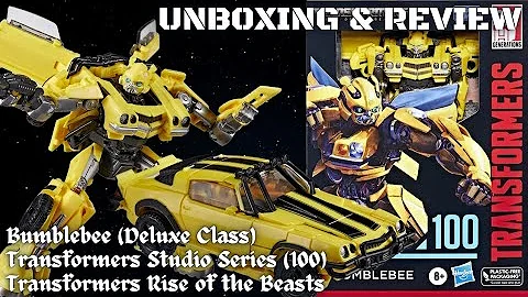 Unboxing & Review - Transformers SS: Deluxe Class Bumblebee | Transformers Rise of the Beasts