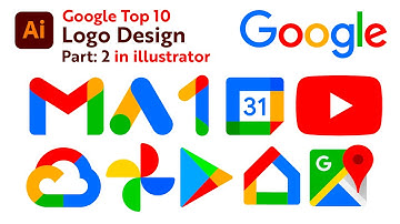 Create a Google Top 10 Logo in Adobe Illustrator – Easy Tutorial   Part 2
