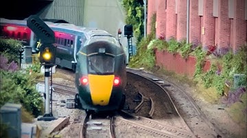Running session with the GWR Class 800 IEP and the DRS Class 66 Nuclear train