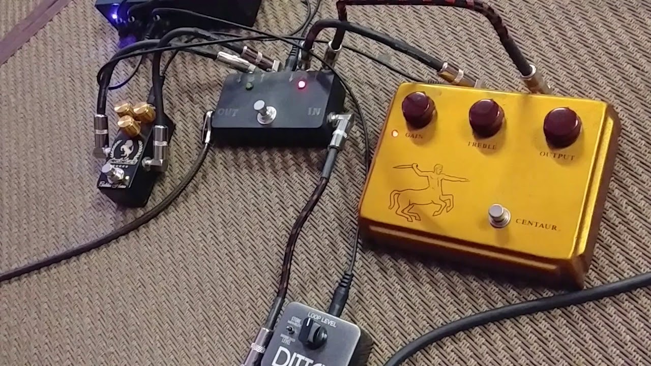 Decibelics Golden Horse vs 2001 Klon Centaur Gold