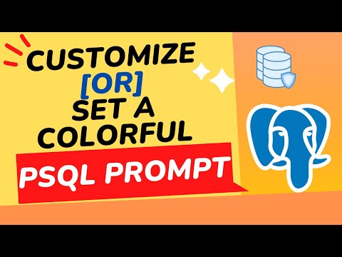 Upgrade Your PostgreSQL Prompt: Learn How to Customize and Add Color to Your psql Prompt