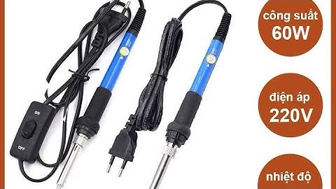 Mỏ Hàn Thiếc 936 Chỉnh Nhiệt - Nóng Nhanh, Không Vón Cục, Tặng 5 Mũi Hàn: 0986-488-