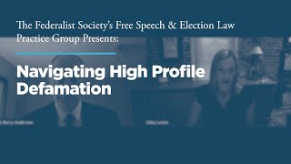 Navigating High Profile Defamation