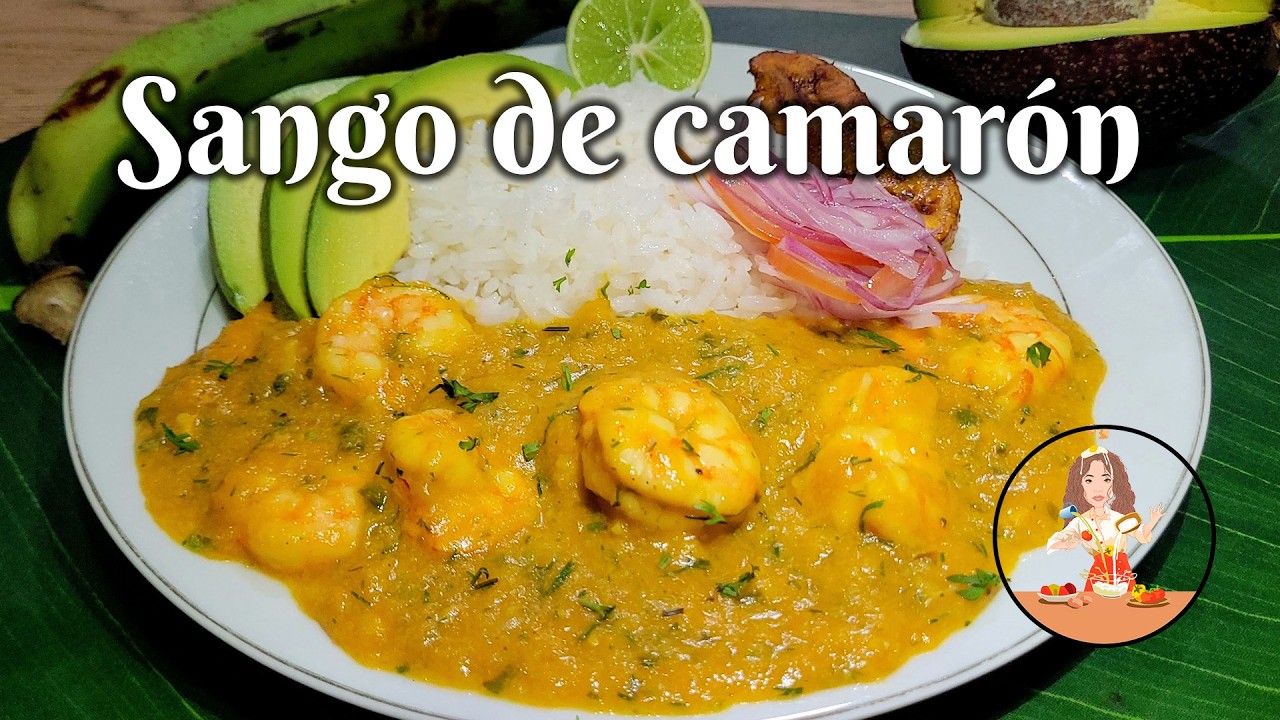 ASÍ SE PREPARA EL MEJOR 🍤SANGO DE CAMARÓN #comidaecuatoriana