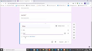 [Seri Bot Notifikasi Google Form]: Part 3.Membuat google form dan responnya