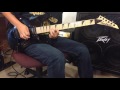 Iron maiden  the trooper adrian smith guitar solo cover live after death