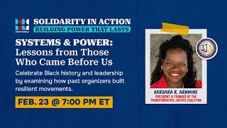 Systems & Power: Lessons from Those Who Came Before Us