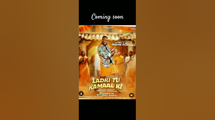 #andre russell coming soon song 😍🌹 Ladki Tu Kamal Ki😋 #ipl